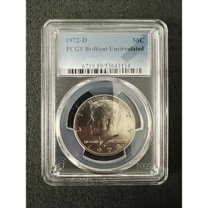 1972-D Kennedy Half Dollar - Brilliant Uncirculated